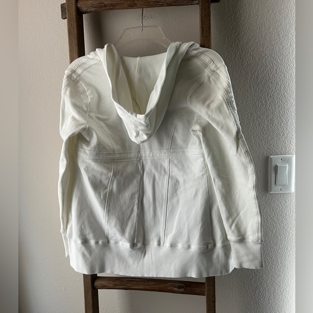 NWOT - BEBE SPORT - white zip up